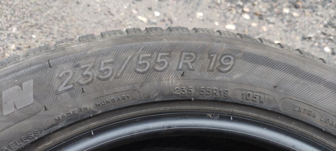 Opony zimowe z 2016r 5mm 235/55/19 Michelin 5N