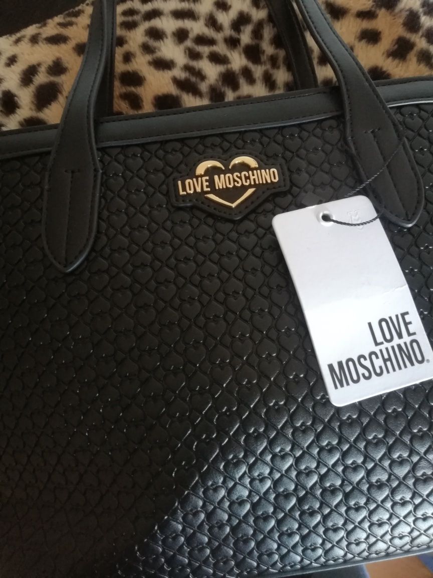 Torebka Moschino shoperka