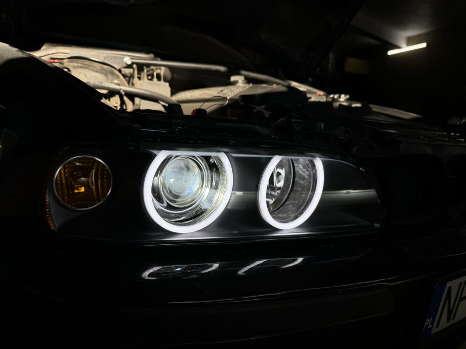 BMW E39 lampy polift przedlift BI LED BI XENON H7 przód lewa prawa