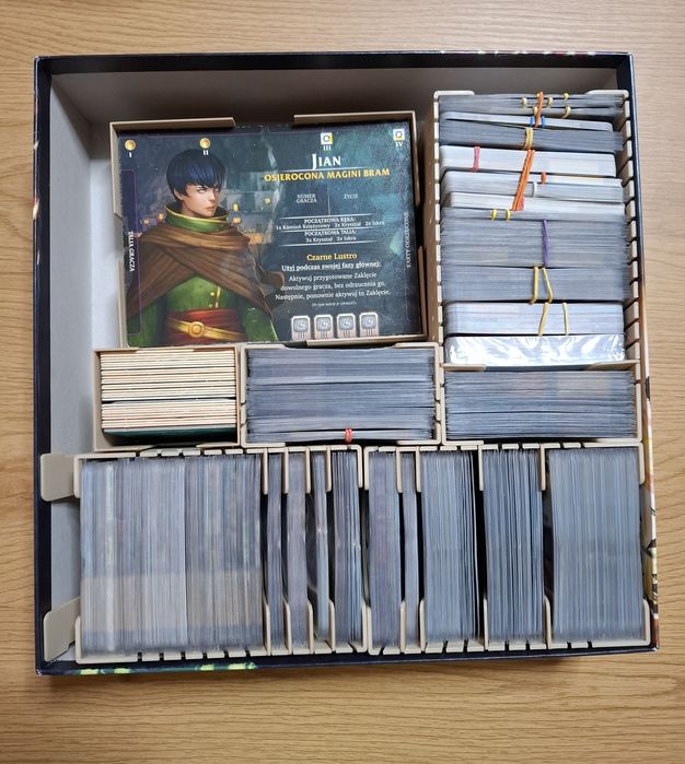 Insert do gry Aeon's End w wybranym kolorze | Druk 3D