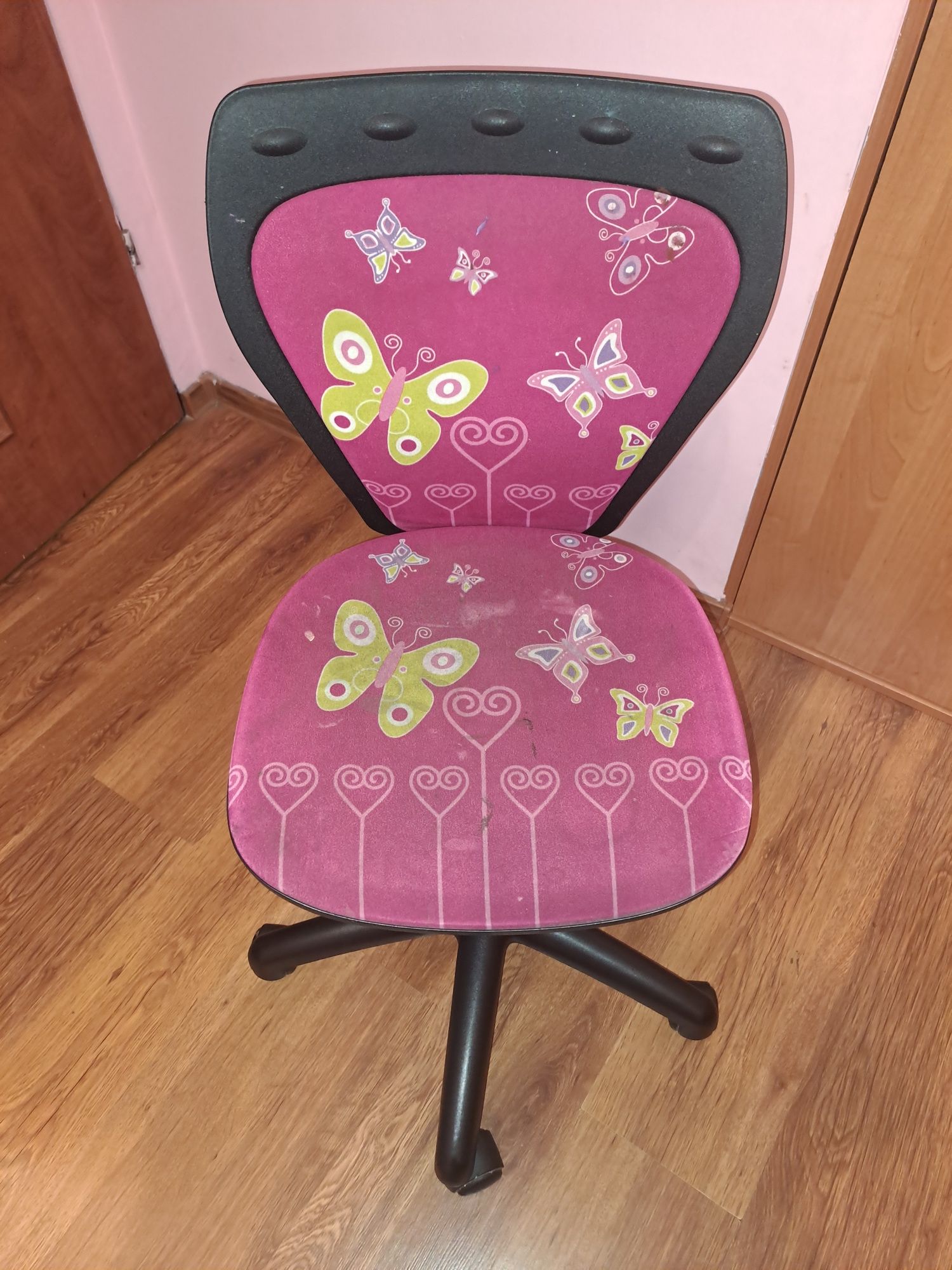 Fotel obrotowy, krzesło  obrotowe dla dziewczynki