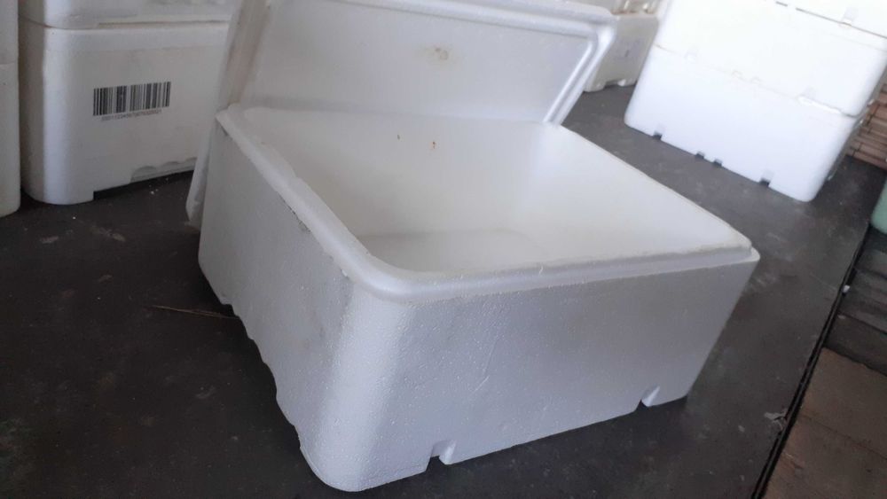 Boks styropianowy dla osób kupujących u mnie żywe stworzenia.