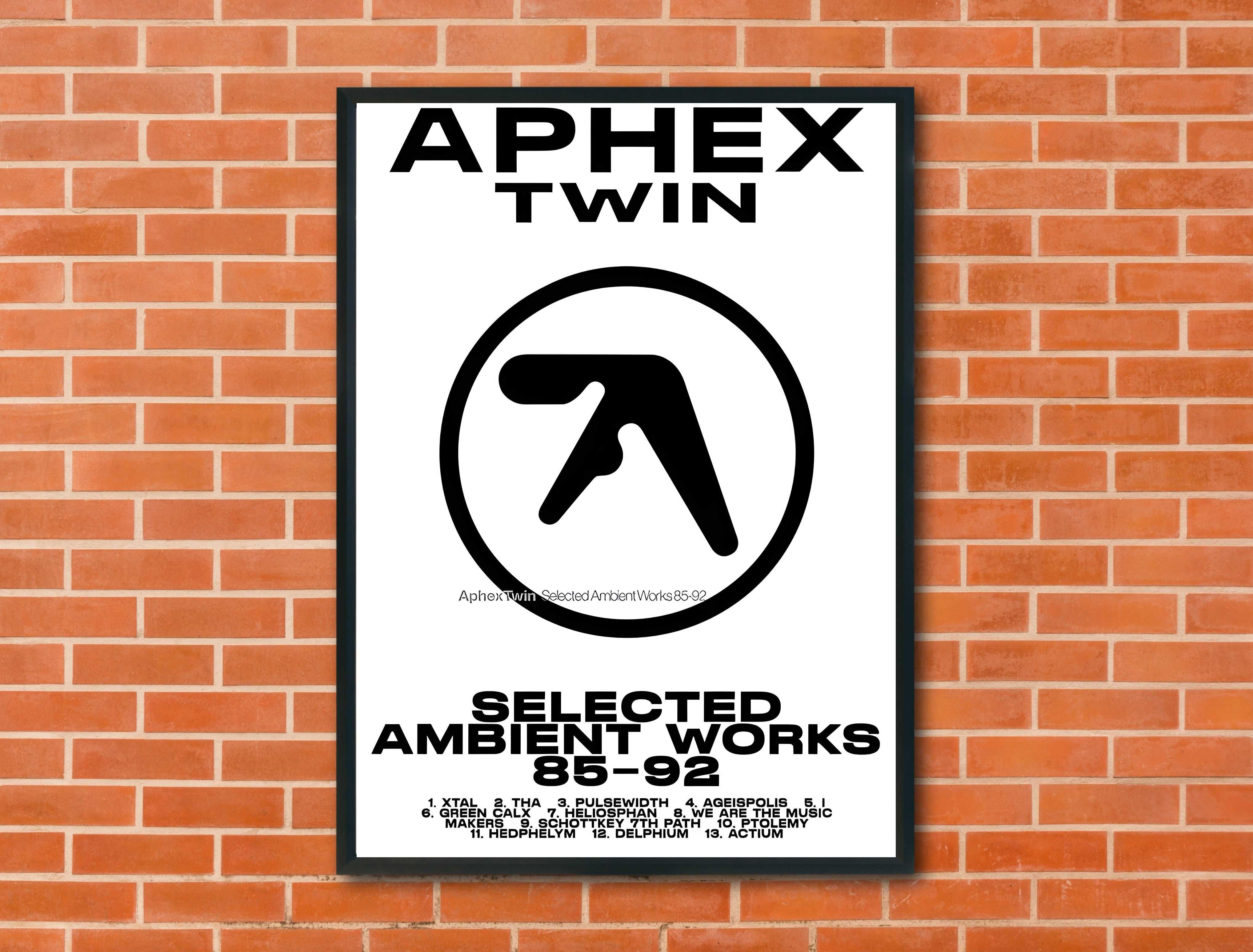 Plakat Aphex Twin - Selected Ambient Works 85-92