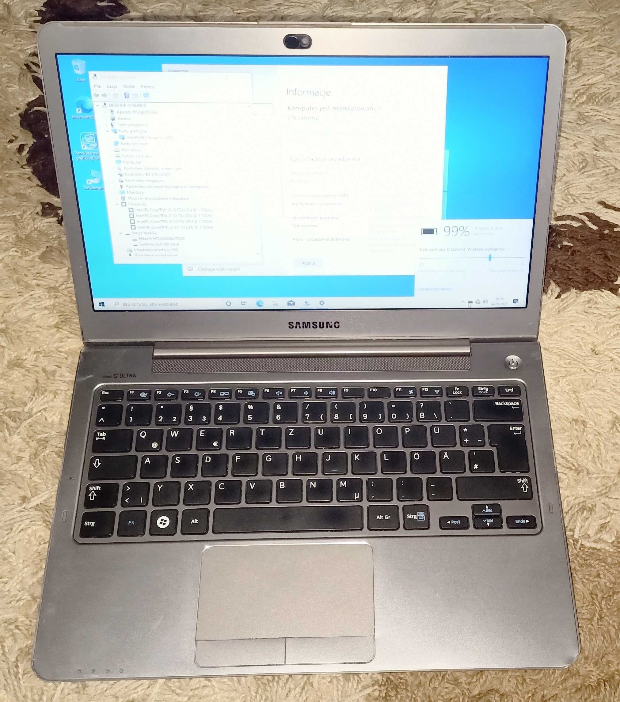 Samsung  530U3C Ultrabook -i5 -13,3 cala