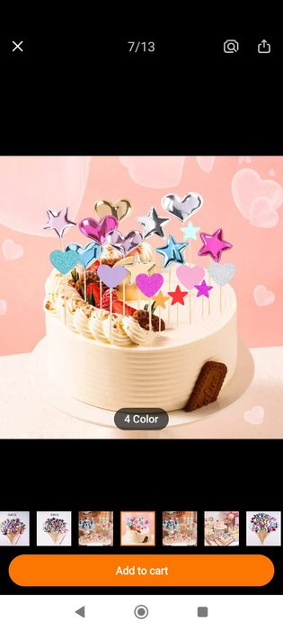 Toppwery toper na tort