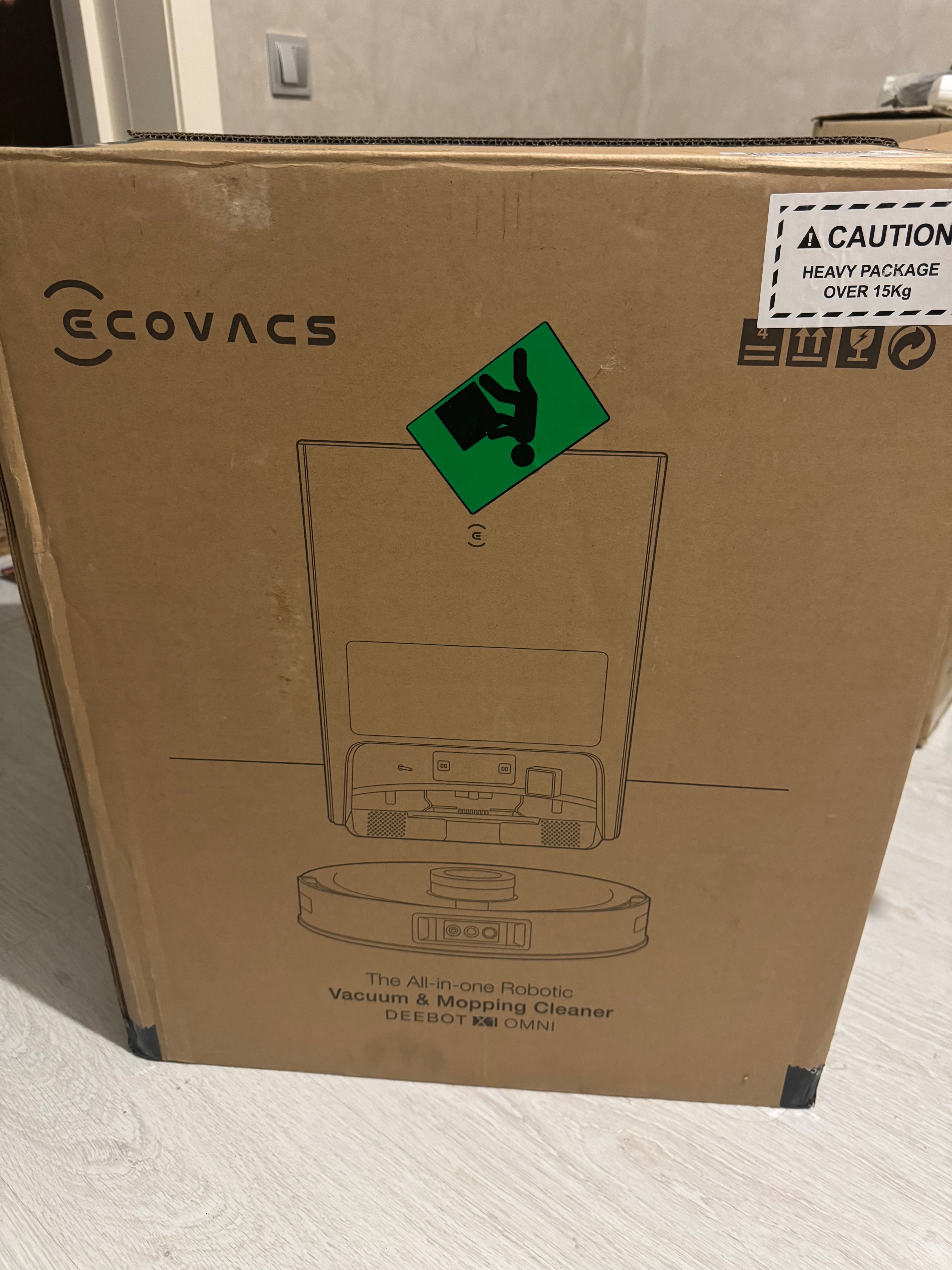 Ecovacs Deebot X1 Omni Миючий робот-пилосос з вологим прибиранням