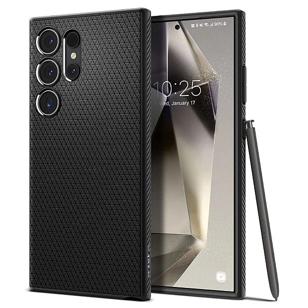 Spigen Liquid Air Galaxy S24 Ultra Matte Black