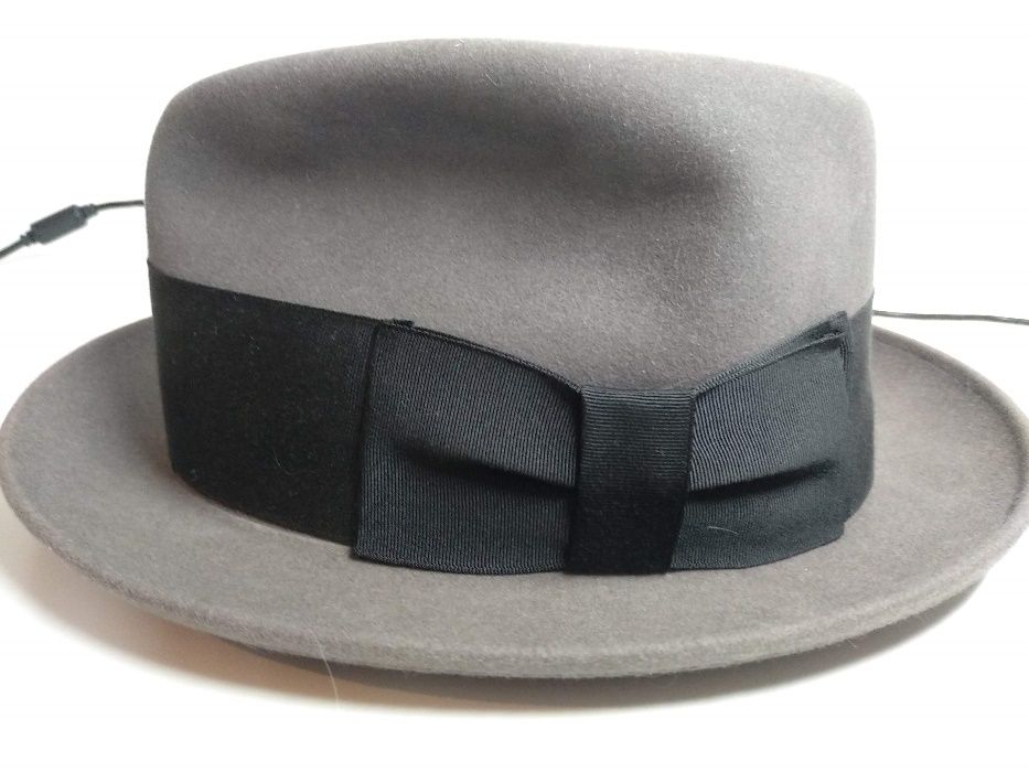 Vintage Chapéu Fedora Knox Fifth Av. tamanho 6 7/8 (56cm) - impecável