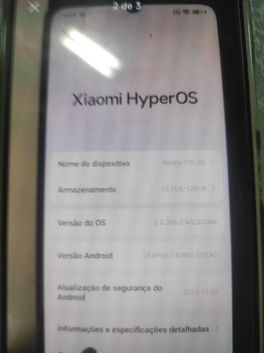 Redmi 13c 5g como novo