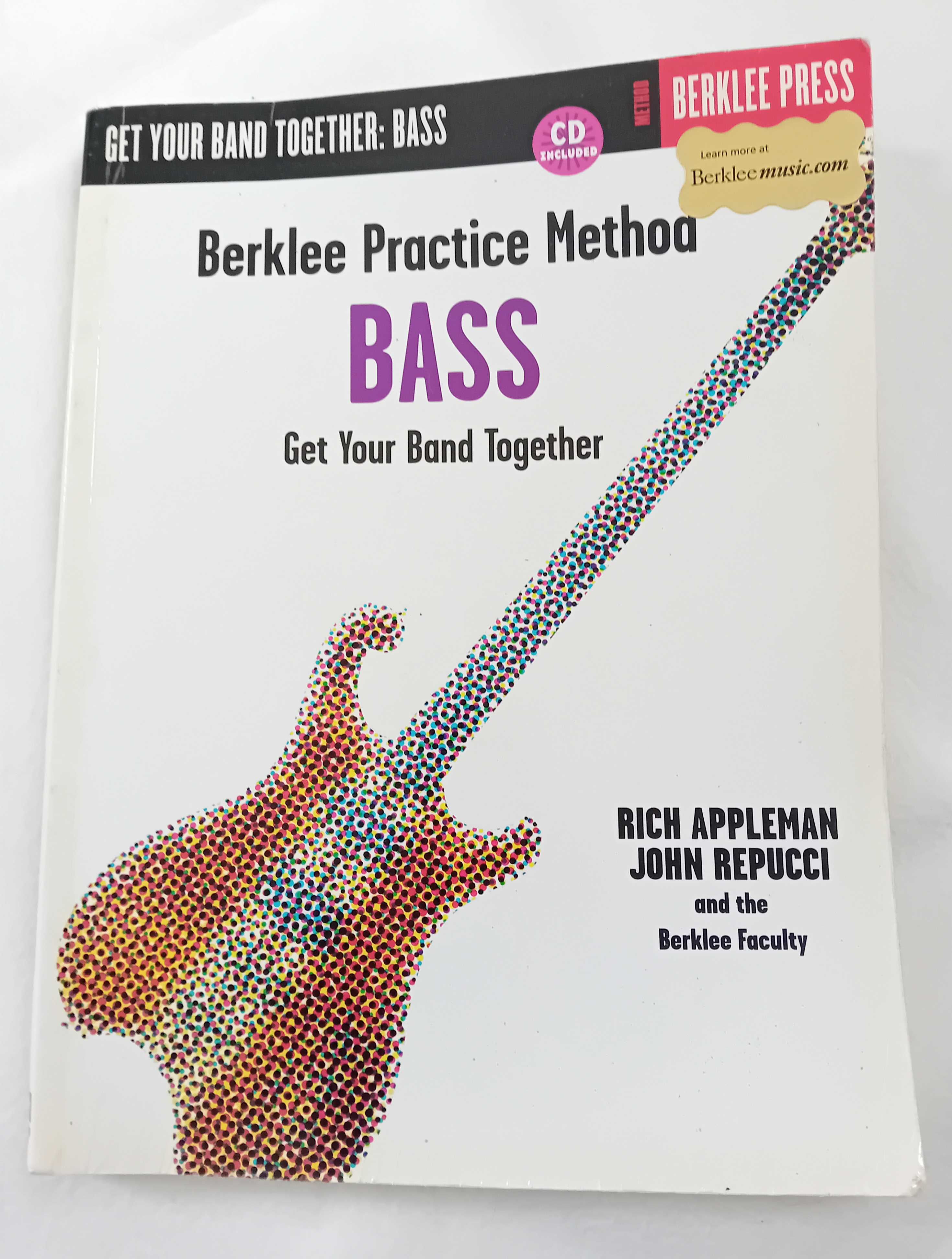 Livro p/ aprender Baixo: Berklee Practice Method + CD