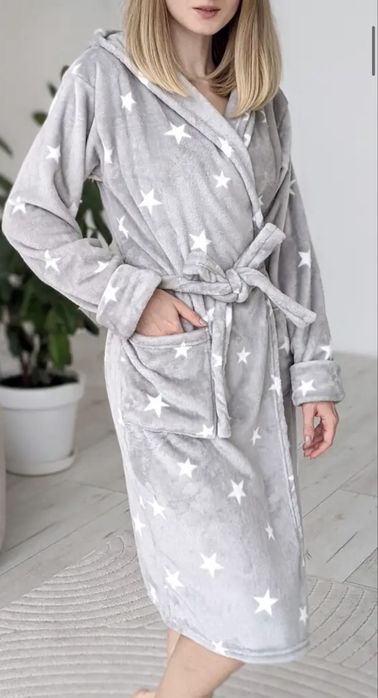 Халат флісовий жіночий