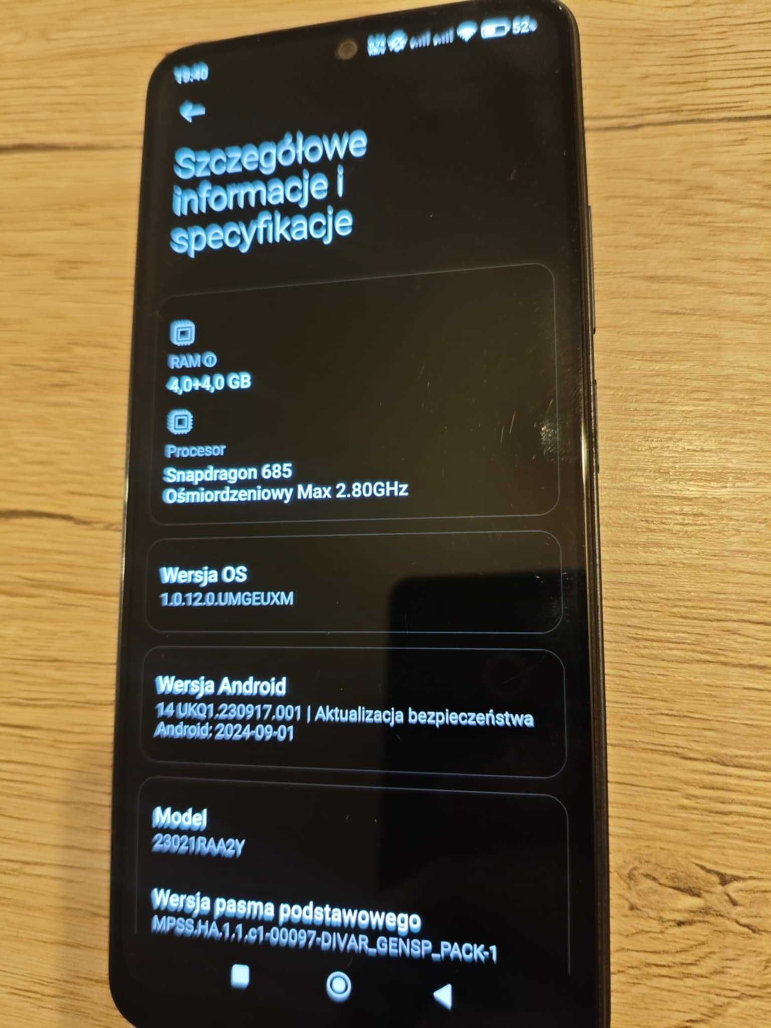 Xiaomi redmi note 12 4/128 w bardzo dobrym stanie