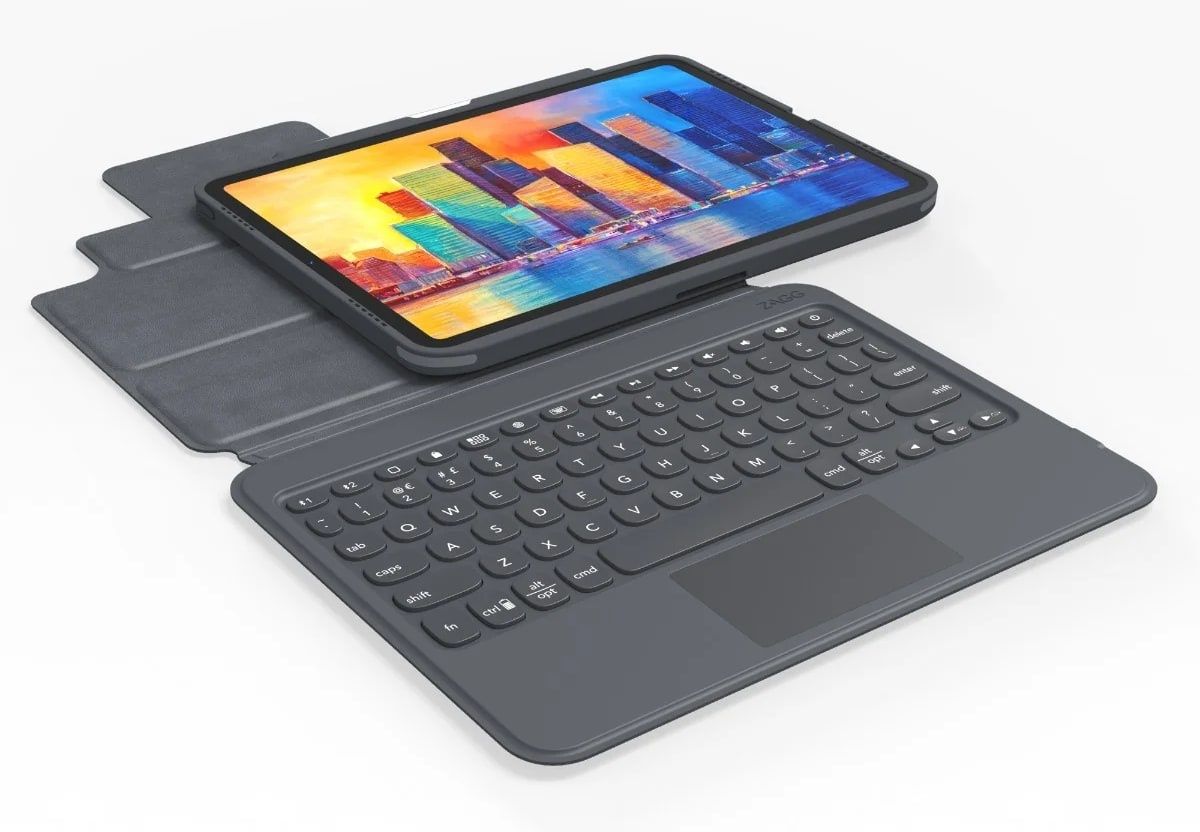 Чохол-клавіатура для iPad Air 4/5/6. Оригінал Zagg.  Розпродаж.