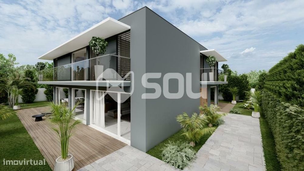 Moradia T3 NOVA em Leça da Palmeira ( Zona Aru )  ( Oferta de seguro )