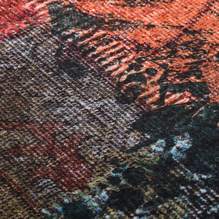 vidaXL Dywan z możliwością prania, patchwork, kolorowy 150x230 cm