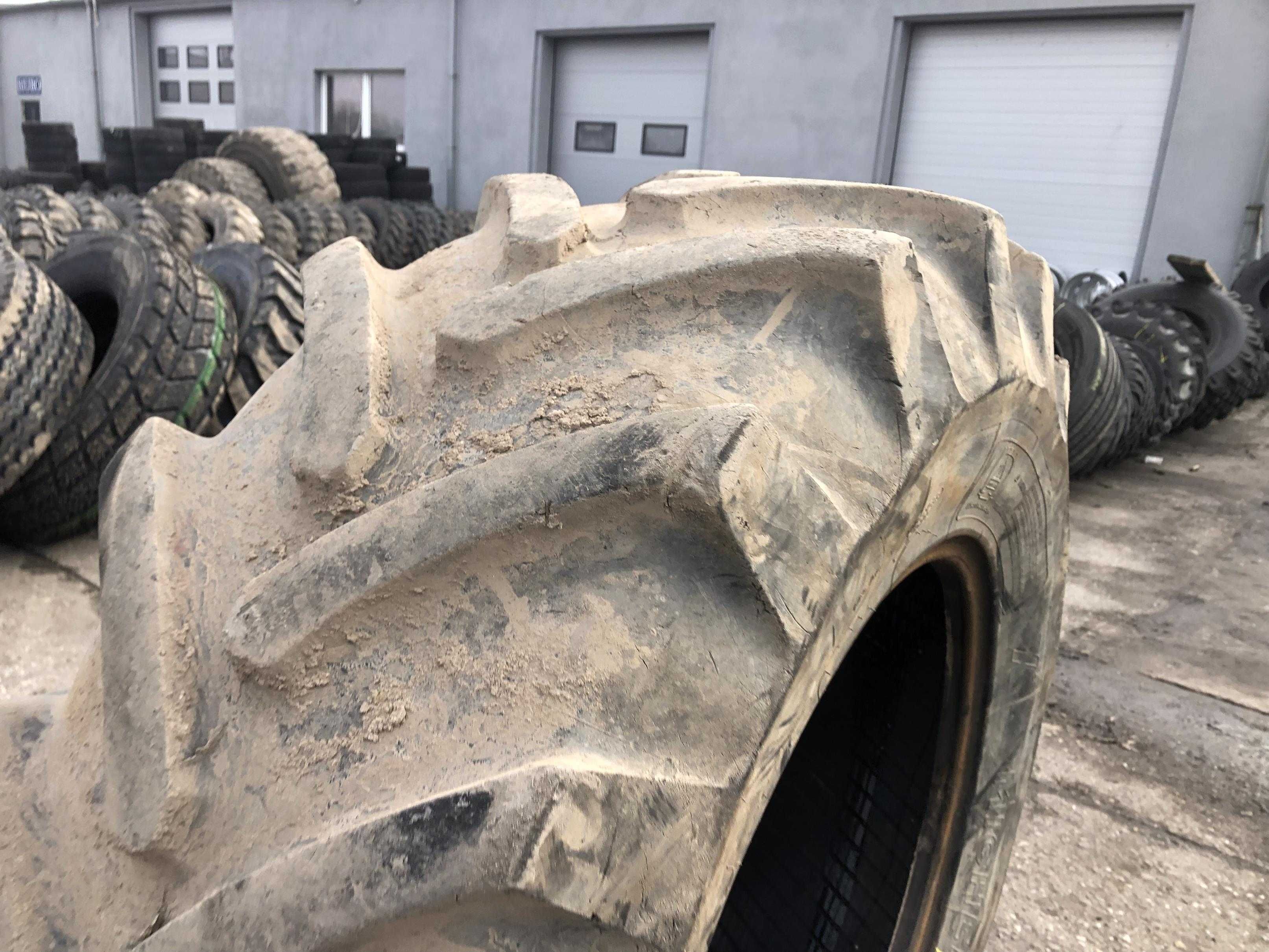Opona Używana 17.5LR24 Michelin XM27 Radal 80% Bieżnika 460/70-24