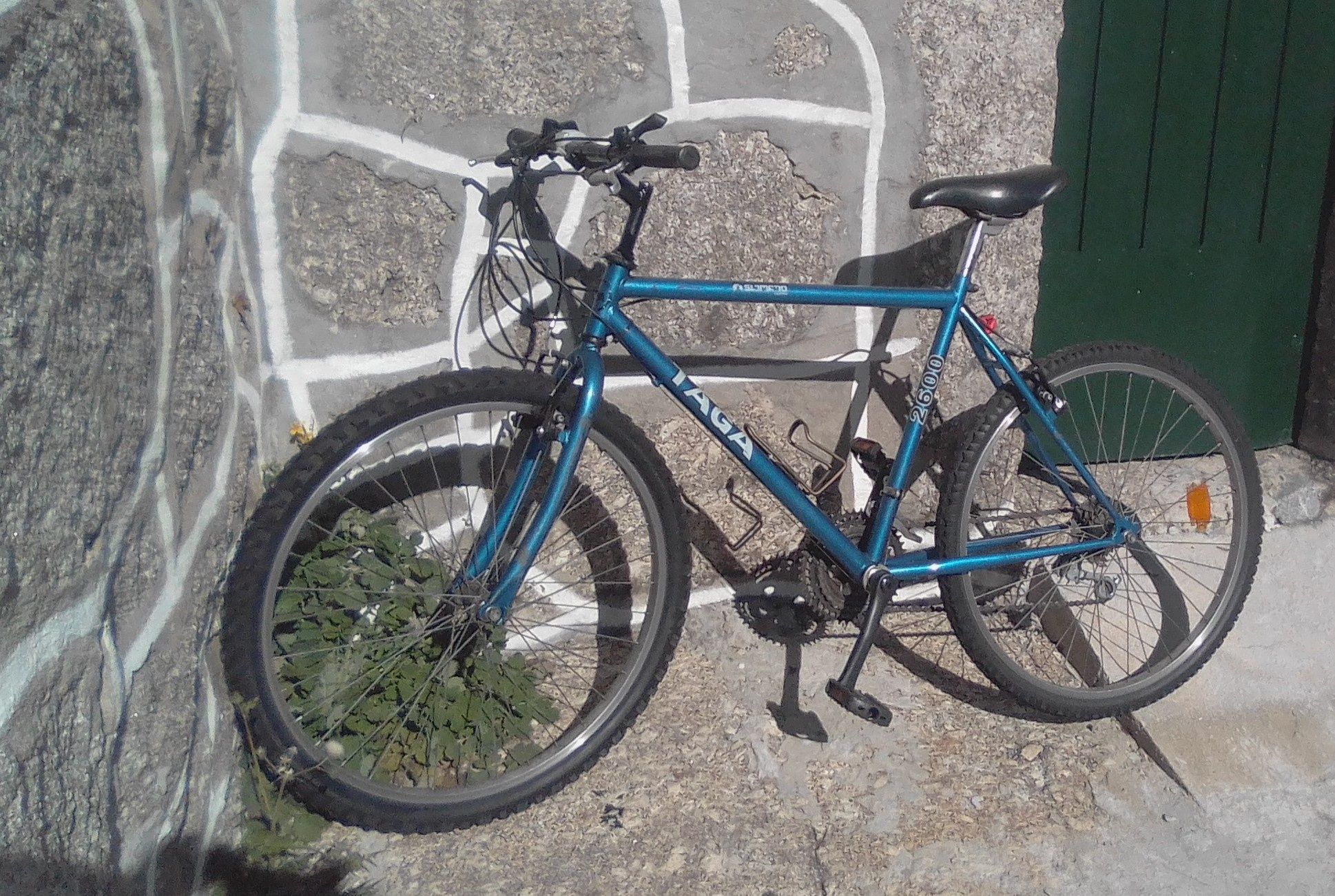 Bicicleta Shimano com extras