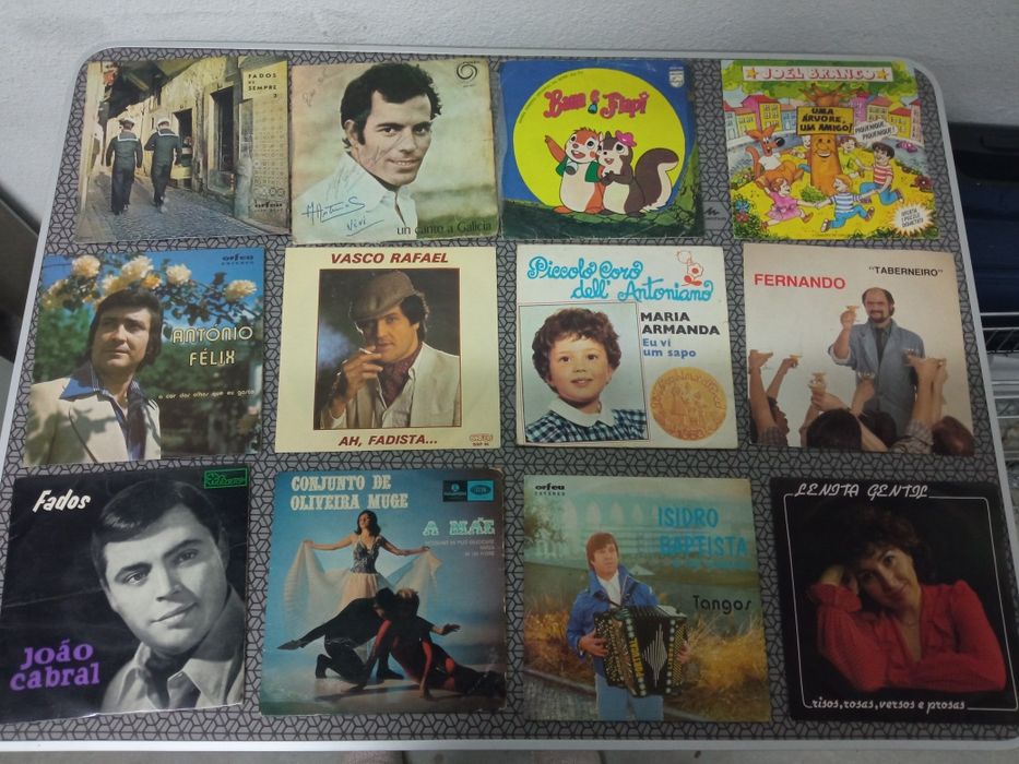 Lote de vários discos de Vinil