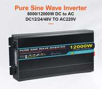 Inversor de onda pura 12 e 24 voltes 8000 e 12000W