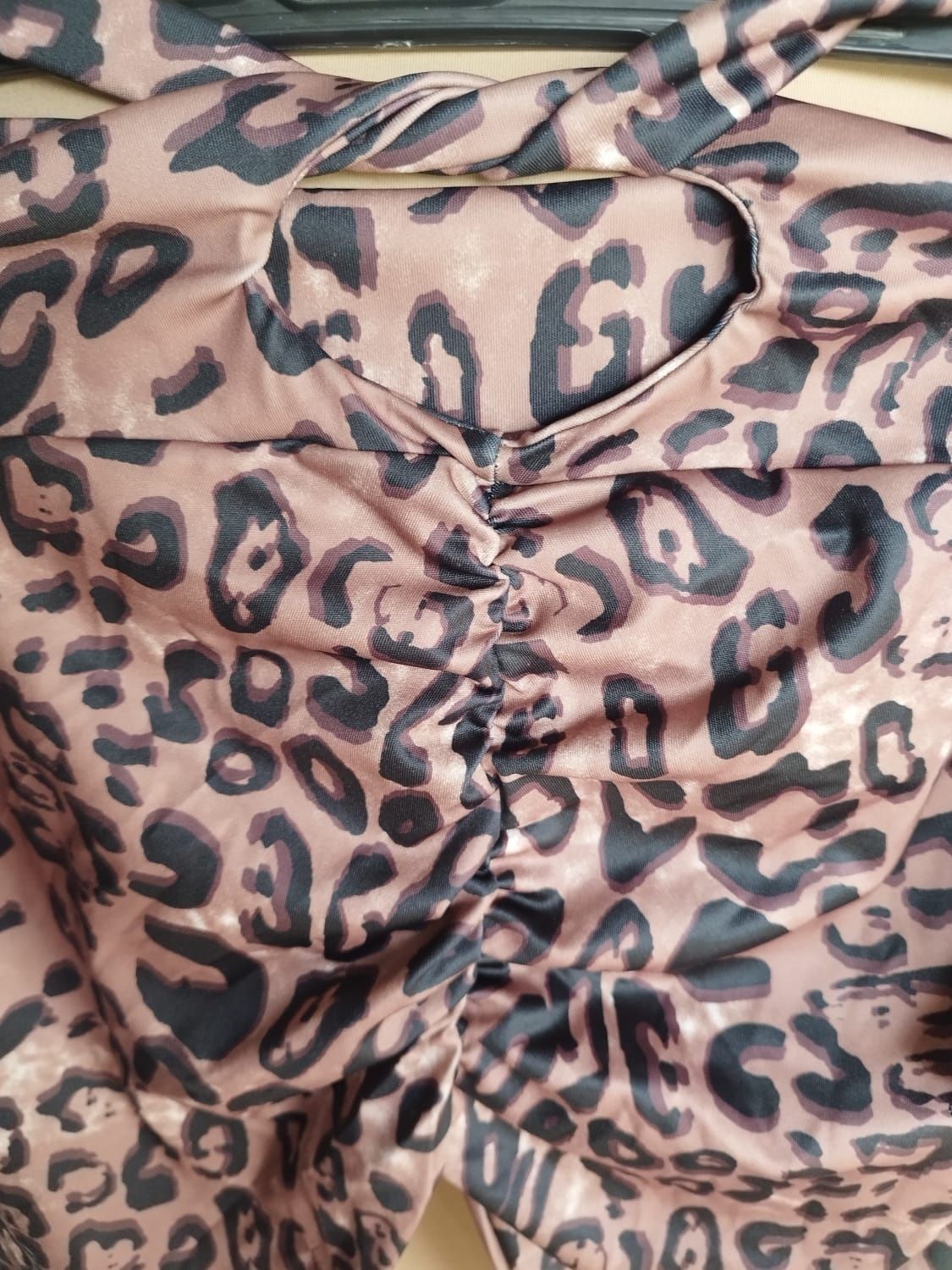 R.XXL nowe legginsy panterka uwydatniają pośladki