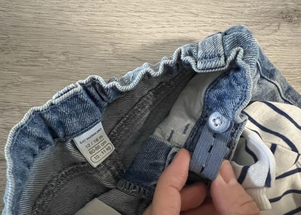 Джинси для хлопчика 12/18 міс 80/86 розмір