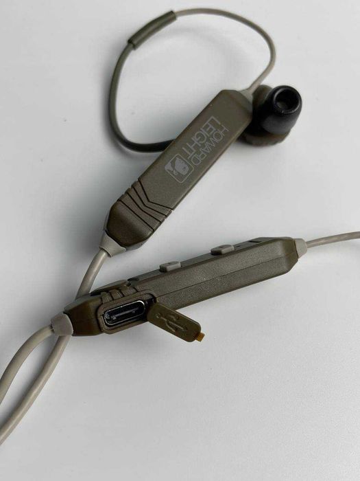 Активні беруші Howard Impact Sport In-Ear під шолом, колір - койот