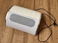Витяжка для манікюру на три вентилятори 60W, біла