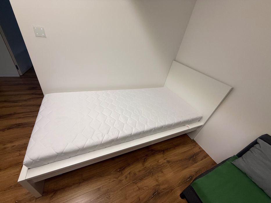 IKEA Malm 200x90 łóżko z materacem FDM kokos NATURALMAX exclusive 24cm