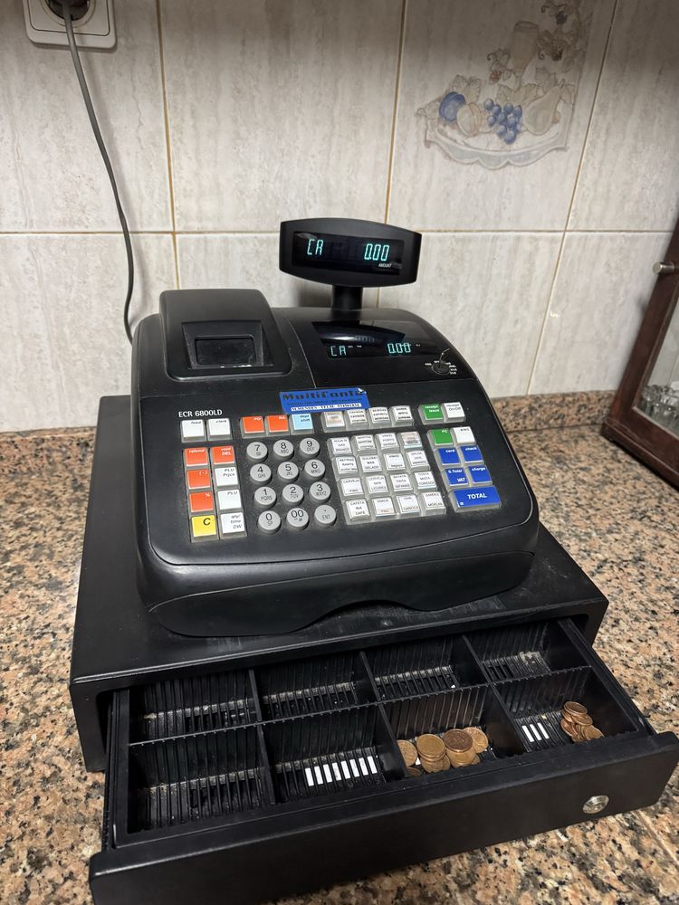 Maquina registadora Olivetti ecr 6800 ld