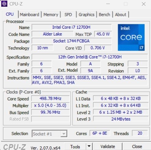 MSI Pulse GL66 12UGKV