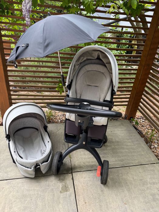 Wózek 3w1 Stokke Xplory V6 + wiele dodatków Stokke