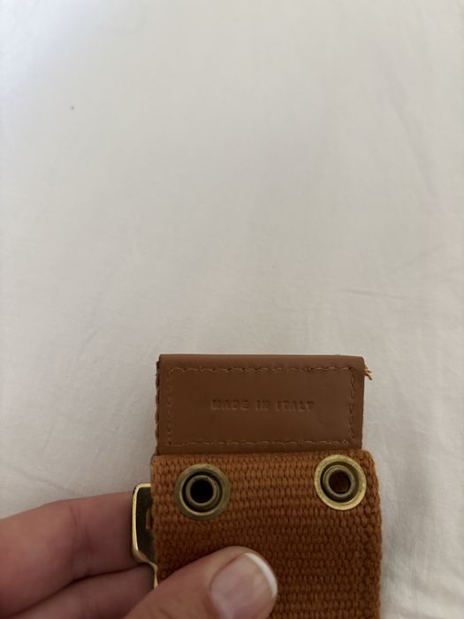 Cinto camel Christian Dior