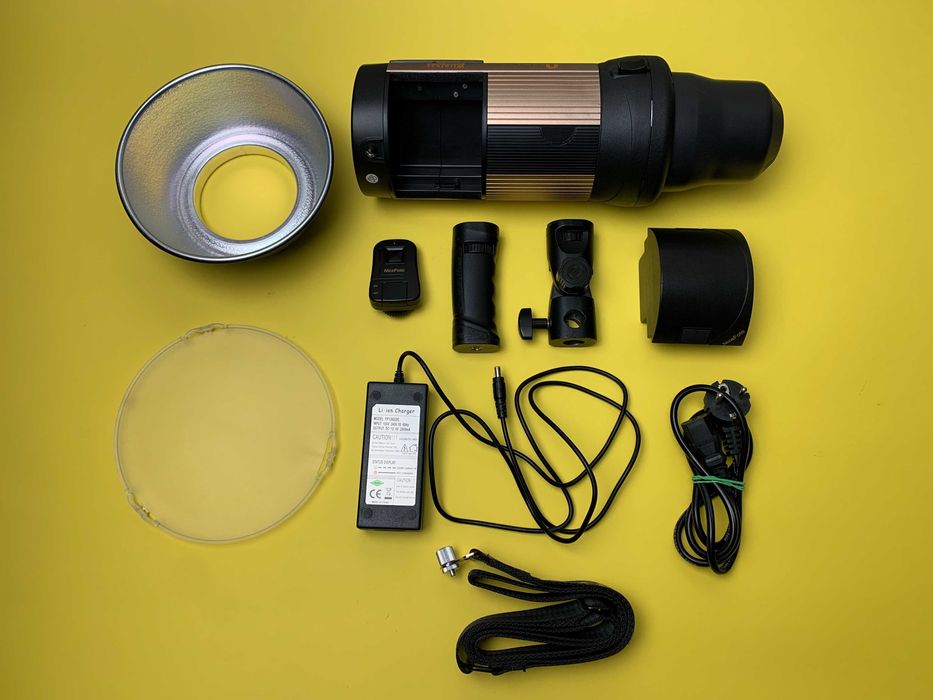 Бездротовий портативний спалах NiceFoto nFlash 680A потужністю 600 Вт.