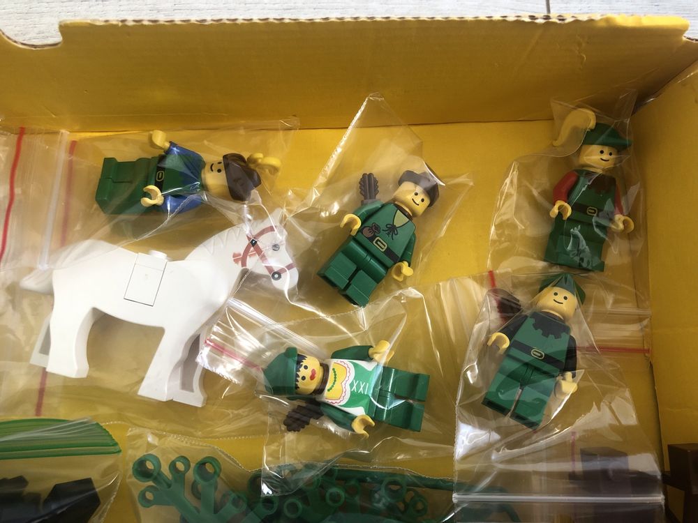 LEGO 1990r Forestmen Crossing 6071 pudełko + instrukcja UNIKAT castle