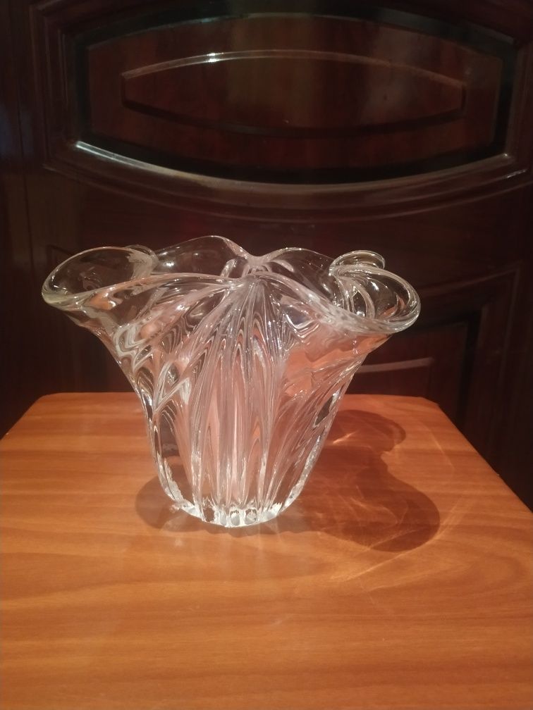 Кришталева ваза Тюльпан