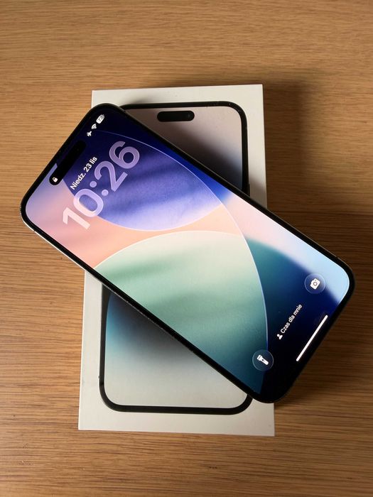 iPhone 14 Pro Max 256 GB – komplet akcesoriów, w dobrej cenie–okazja!