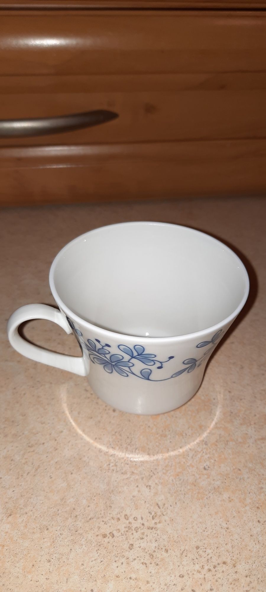 Filiżanka porcelana Weimar Echt Kobalt