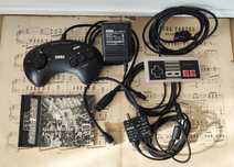 Nintendo NES e Sega Mega Drive Vintage