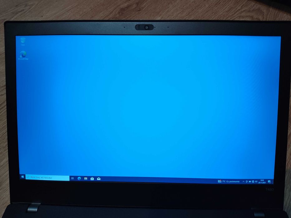 Ładny laptop Lenovo T480 i5 8GB podświetlana klawiatura