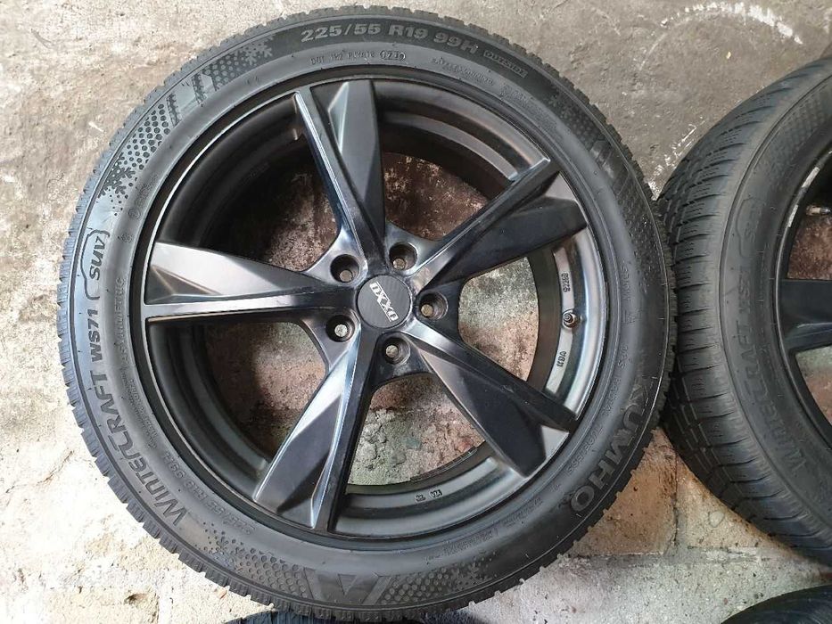 Felgi alu Dacia Duster Mazda CX-5 R19 5x114,3 opony zima 225/55R19 6mm