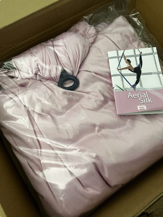 Szarfa akrobatyczna aerial silk różowa