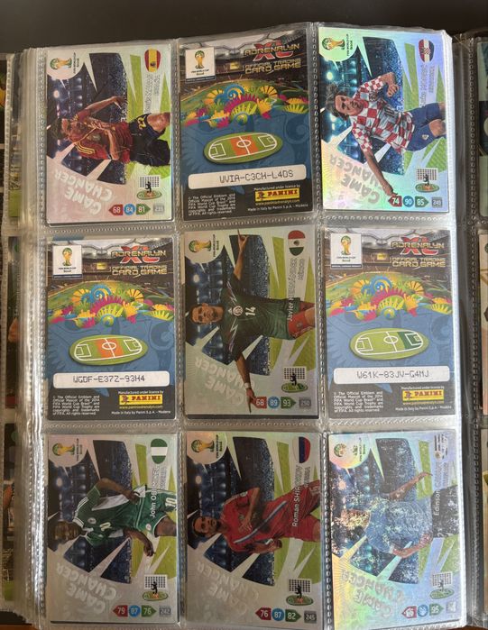Fifa world cup Brasil 2014 Panini Adrenalyn XL karty piłkarskie