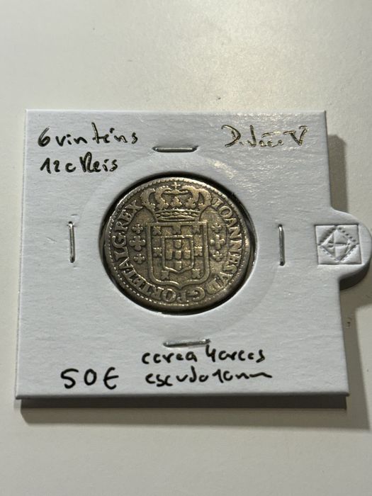 Moeda prata D joao V