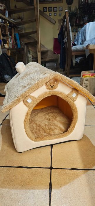 Legowisko budka domek dla kotka kota