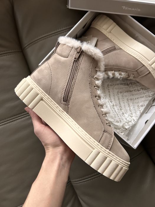 Женские зимние ботинки, сапоги, Tamaris,Ecco,Geox , 38(24.5)