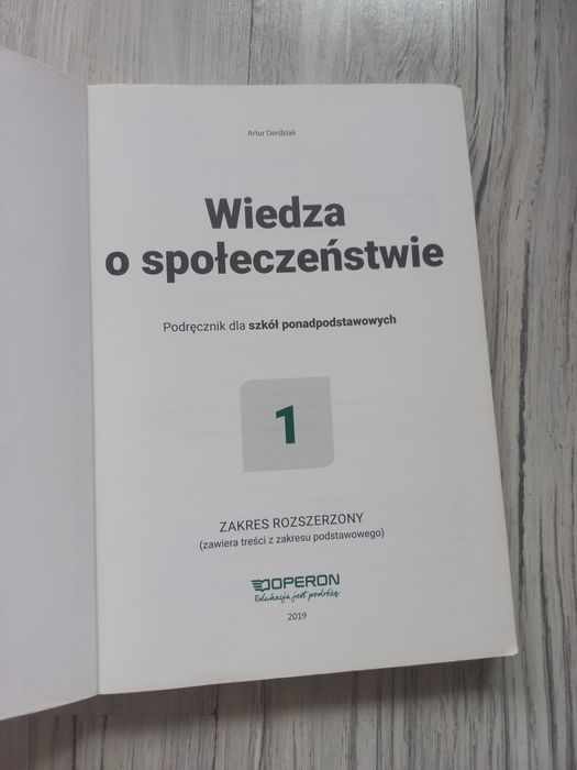 Wiedza o społeczeństwie 1
