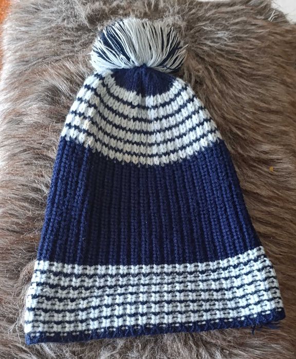 Gorro em malha, com pompom, especial para a neve, Adulto - Unissexo