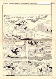 Plansze komiksowych do komiksu Disney Myszka Miki