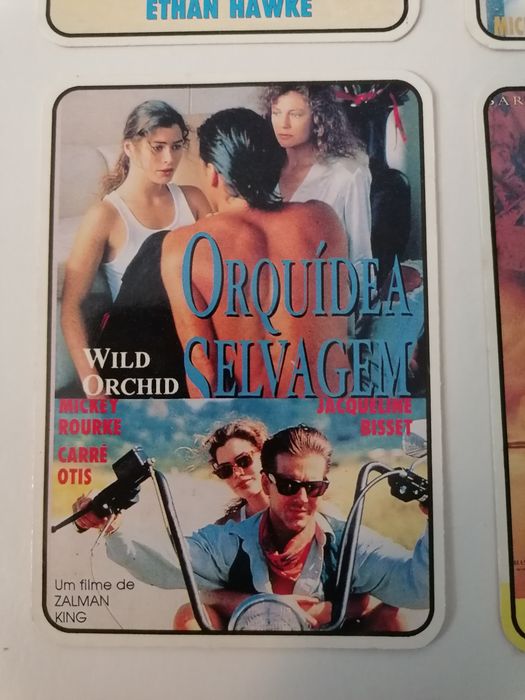 Colecção compl numerada de 12 calendários 1994 cartazes de filmes