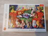 Puzzle z kotkami 1500